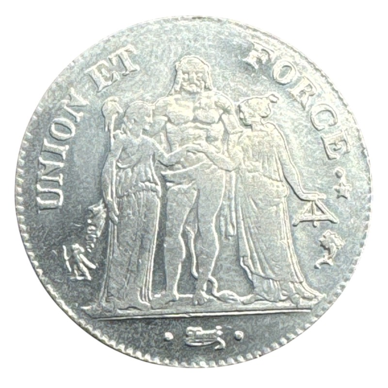 Médaille/Refrappe - 5 Francs Union et Force - AN 4 A - 32mm - Monnaie de Paris