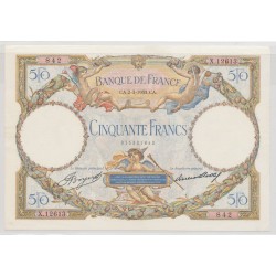 50 Francs Luc Olivier Merson - 2.03.1933