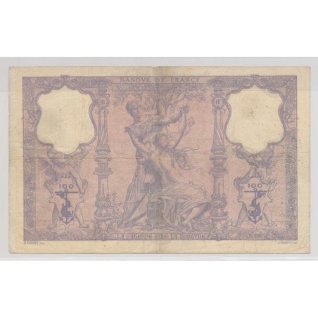 100 Francs Bleu et rose - 28.05.1900