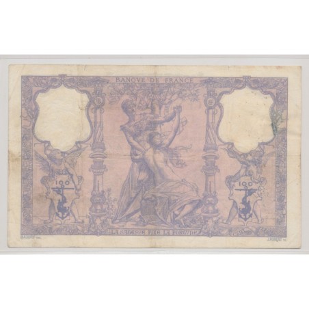 100 Francs Bleu et rose - 18.01.1906