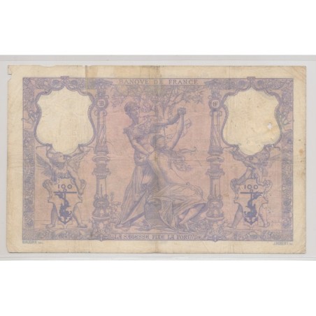 100 Francs Bleu et rose - 21.03.1906