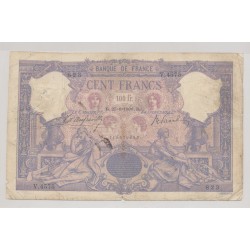 100 Francs Bleu et rose - 25.06.1906