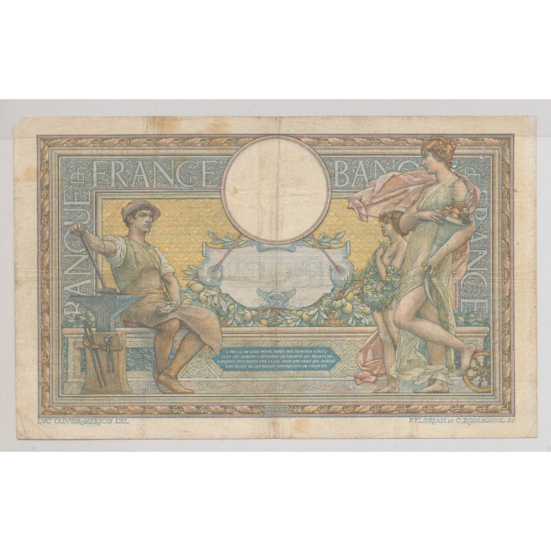 100 Francs L.O.M - 19.11.1908