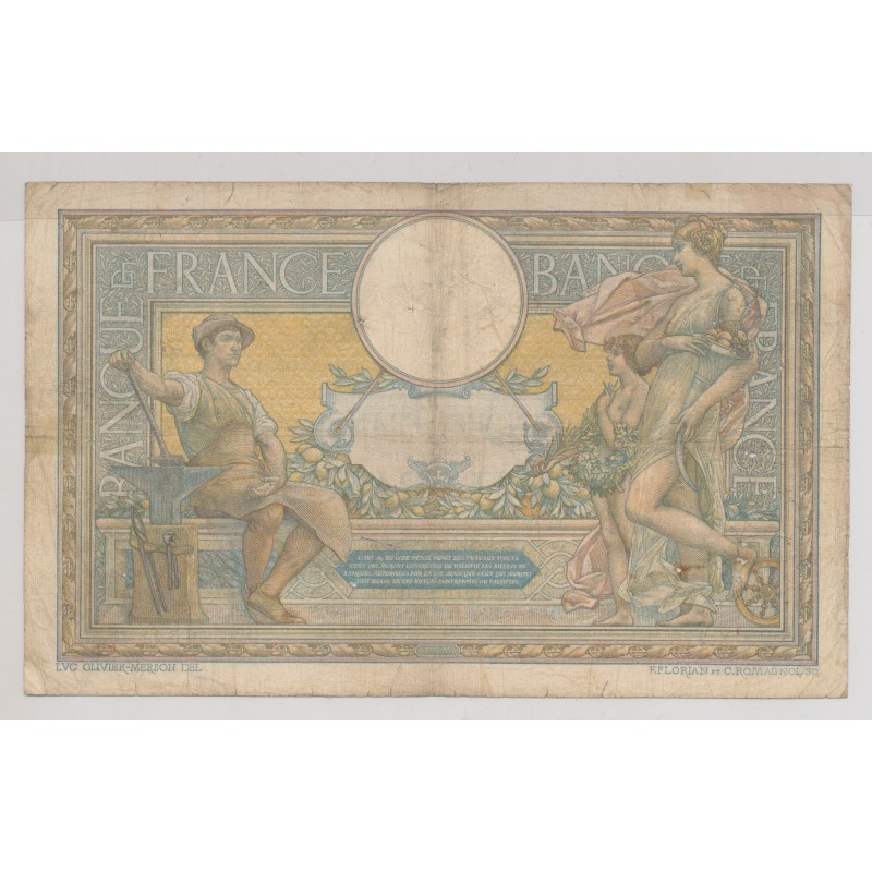 100 Francs L.O.M - 10.04.1909