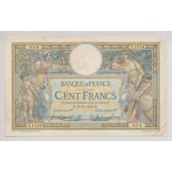 100 Francs Luc Olivier Merson - 12.11.1909