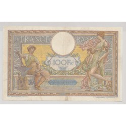 100 Francs Luc Olivier Merson - 27.07.1912 2