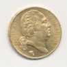 Louis XVIII - 20 Francs Or - 1820 A Paris - Buste nu