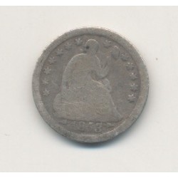 Etats-Unis - 1/2 Dime 1853 O - Nouvelle Orléans