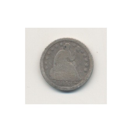 Etats-Unis - 1/2 Dime 1853 O - Nouvelle Orléans