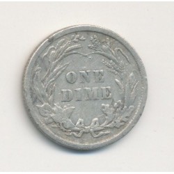 Etats-Unis - 1 Dime 1907 O - Nouvelle Orléans 2