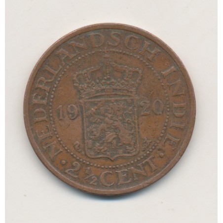 Hollande - 2 1/2 Cents 1920 