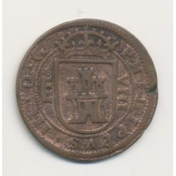 Espagne - 8 Maravédis 1617 - Segovia - Philippe III 2