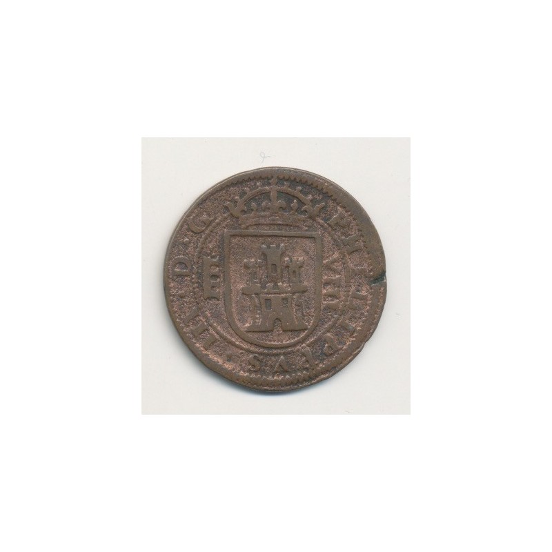 Espagne - 8 Maravédis 1617 - Segovia - Philippe III
