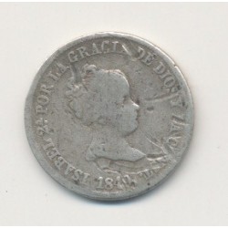 Espagne - 2 Reales 1849 CL - Isabelle II