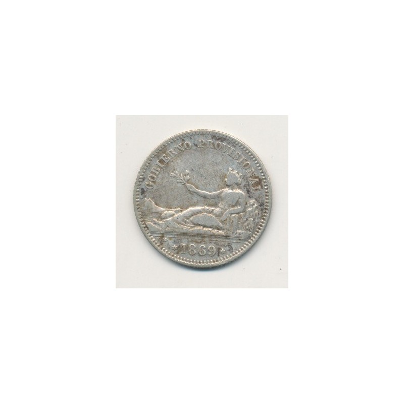 Espagne - 1 Peseta 1869