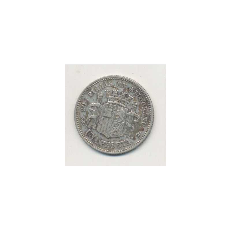 Espagne - 1 Peseta 1869
