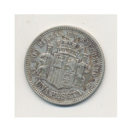 Espagne - 1 Peseta 1869