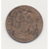 2 centimes Napoléon III - 1857 D Lyon ( petit d ) - Tête nue