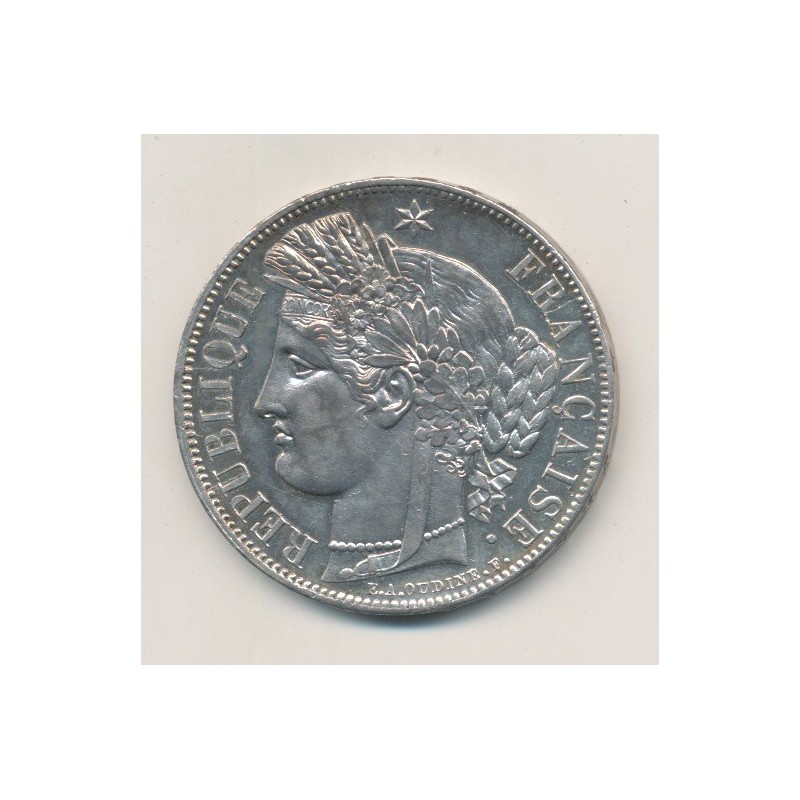 5 Francs Cérès - 1850 A Paris - 2e République