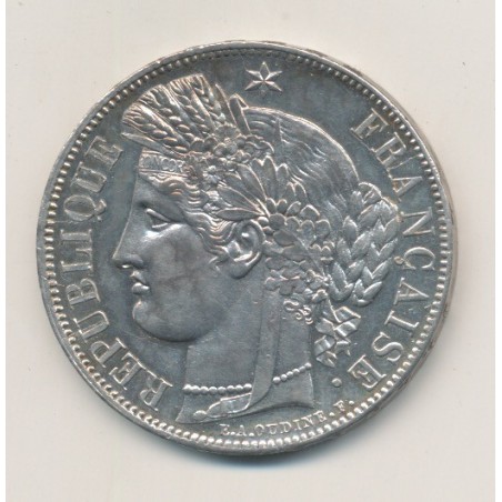 5 Francs Cérès - 1850 A Paris - 2e République