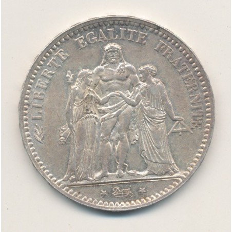 5 Francs Hercule - 1877 A Paris