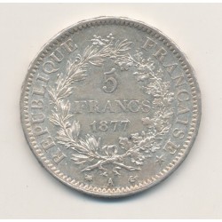 5 Francs Hercule - 1877 A Paris