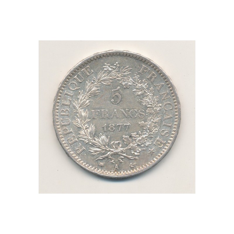 5 Francs Hercule - 1877 A Paris