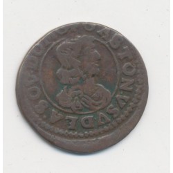 Gaston d'Orléans - Double Tournoi 1641 - Principauté de Dombes