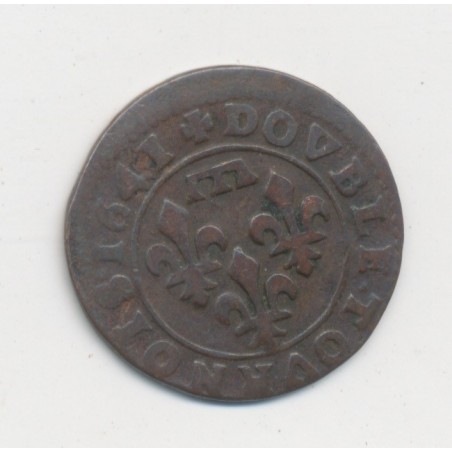 Gaston d'Orléans - Double Tournoi 1641 - Principauté de Dombes