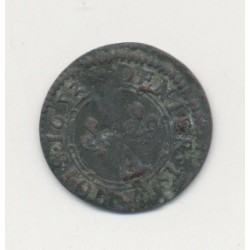 Charles II de gonzague - Denier 1653 - Ardennes 2