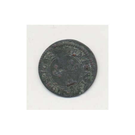 Charles II de gonzague - Denier 1653 - Ardennes