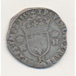 Henri II - Teston - 1559 H La Rochelle 2