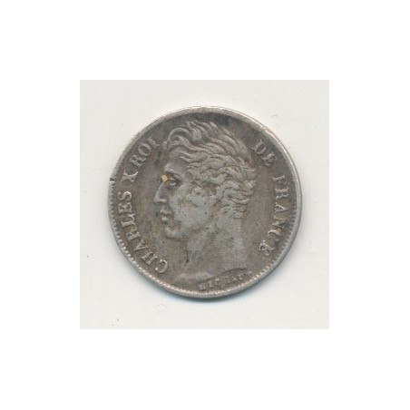 1/2 Franc Charles X - 1829 H La Rochelle
