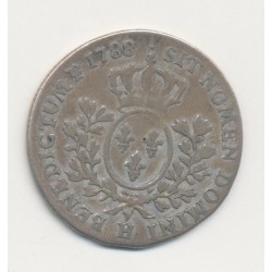 Louis XVI - 1/5 écu - 1788 H La Rochelle 2