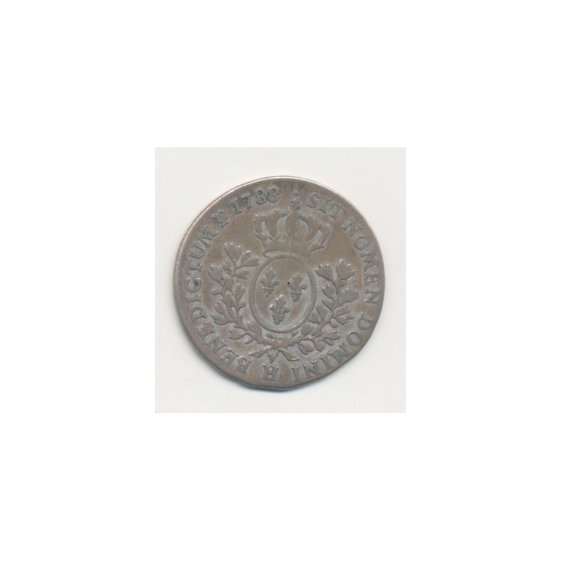 Louis XVI - 1/5 écu - 1788 H La Rochelle