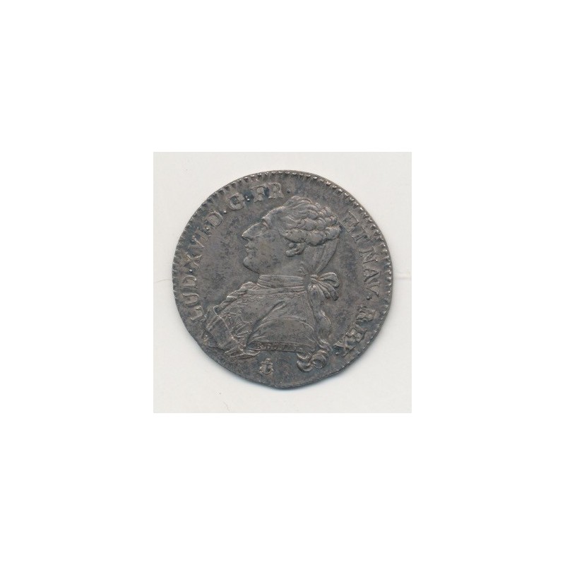 Louis XVI - 1/5 écu - 1788 H La Rochelle