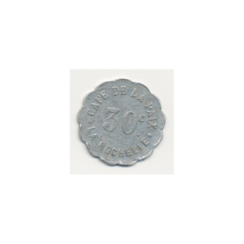 Dept17 - La Rochelle - 30 centimes - café de la paix 