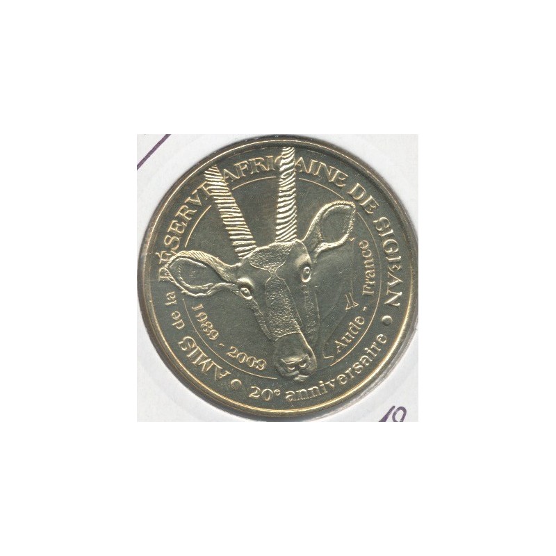 Dept11 - Réserve africaine Sigean N°10 - l'oryx - 2009