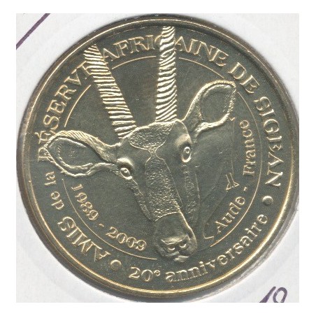 Dept11 - Réserve africaine Sigean N°10 - l'oryx - 2009