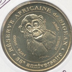 Dept11 - Réserve africaine Sigean N°11 - chimpanzé pablo - 2009