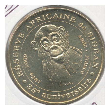 Dept11 - Réserve africaine Sigean N°11 - chimpanzé pablo - 2009