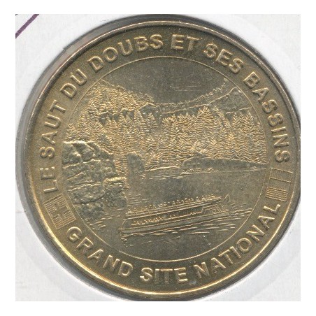 Dept25 - Saut du doubs et ses bassins N°2 - le bateau - 2006 B