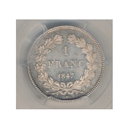 Louis Philippe I - 1 Franc - 1847 A Paris - PCGS MS64 83615794