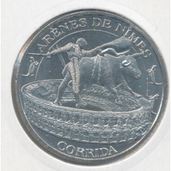Dept30 - Les arènes N°5 blanche - 2015 - corrida - Nimes