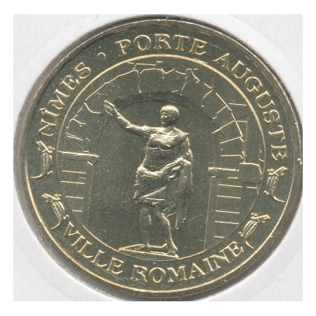 Dept30 - porte auguste - ville romaine - Nimes - 2015