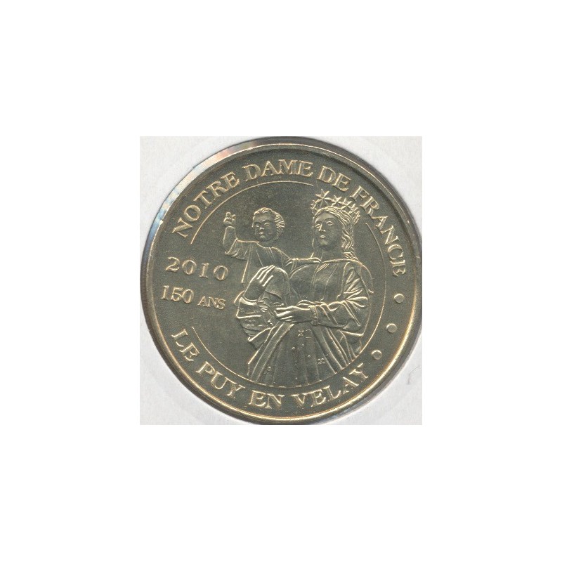 Dept43 - Statue notre-dame de france - vierge 150ans - 2009 - Le Puy en velay