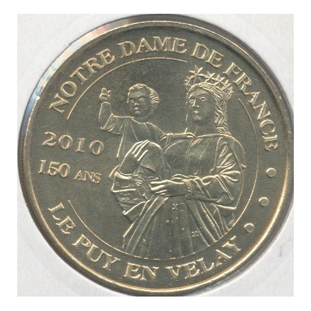 Dept43 - Statue notre-dame de france - vierge 150ans - 2009 - Le Puy en velay