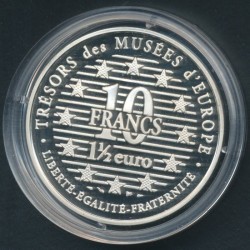 10 Francs - 1,5 Euro Cavalier chinois 1996 2