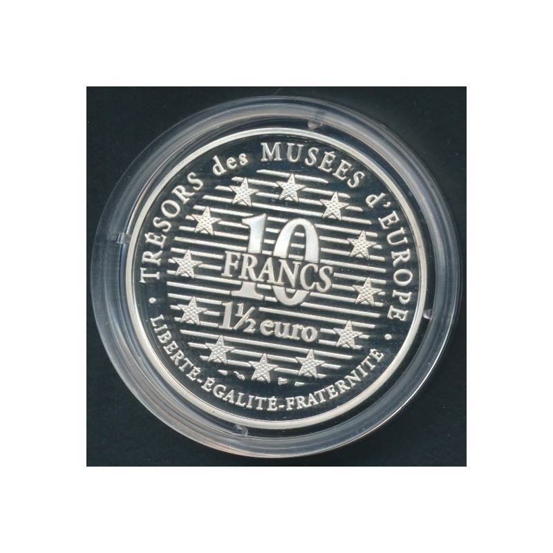 10 Francs - 1,5 Euro Cavalier chinois 1996