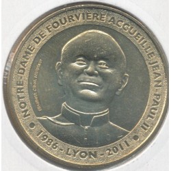 Dept69 - Notre dame Fourvière N°3 - 2012 - Jean Paul II - Lyon 